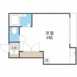 弁天町駅 徒歩3分 4階の物件間取画像